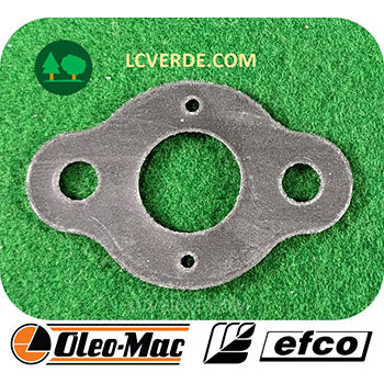 Guarnizione Aspirazione Collettore Flangia Termica Soffiatore OleoMac BV250 BV270 BV300 Efco SA2500 SA2700 SA3000 ricambi LCVERDE.com