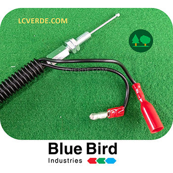 Impugnatura a Manubrio T Completa Decespugliatore Blue Bird con Motore Kawasaki Honda BlueBird diametro Tubo Trasmissione 28 mm ricambio LCVERDE.com