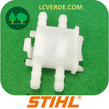 Inserto Raccordo Connettore Tubo Miscela Motosega Stihl MS150 MS151 ricambi LCVERDE.com 11463532702