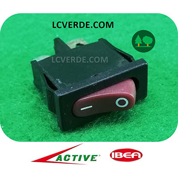 Interruttore Accensione Spegnimento Motosega Active 40.40 Ibea 4000 ricambi LCVERDE.com 36143