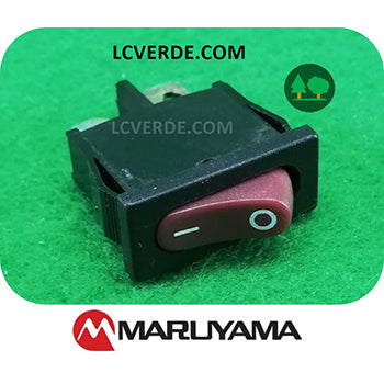 Interruttore Accensione Spegnimento Motosega Maruyama MCV4000 ricambi LCVERDE.com 36143