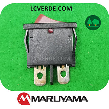 Interruttore Accensione Spegnimento Motosega Maruyama MCV4000 ricambi LCVERDE.com 36143 spare part
