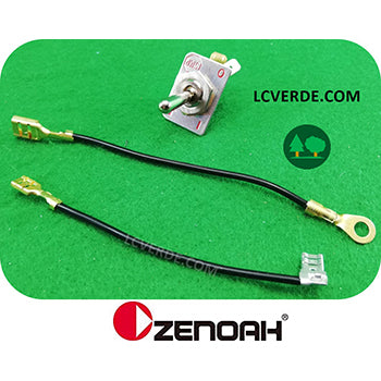 Interruttore Pulsante Cavi Cavo Cavetti Motosega Zenoah G310 G3100 G320 G3200 ricambi LCVERDE.com