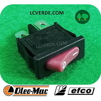 Interruttore Pulsante Soffiatore Atomizzatore OleoMac BV900 BV901 MB90 MB900 Efco SA9000 SA9010 AT900 AT9000 ricambi LCVERDE.com