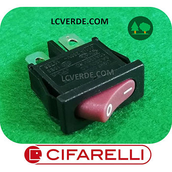 Interruttore Pulsante Soffiatore Atomizzatore Scuotitore Cifarelli BL1200 M1200 BL6S V1200 SC800 SC605 ricambi LCVERDE.com 3010200