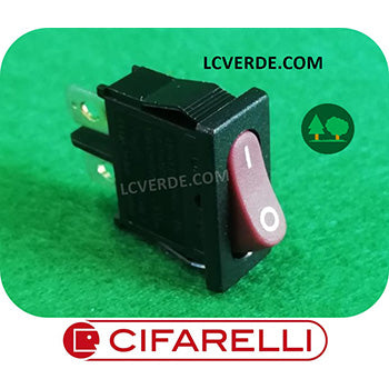 Interruttore Pulsante Soffiatore Atomizzatore Scuotitore Cifarelli BL1200 M1200 BL6S V1200 SC800 SC605 ricambi LCVERDE.com 3010200 spare part