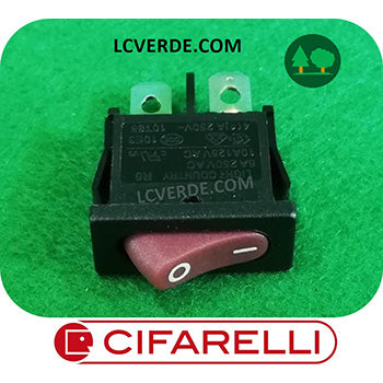 Interruttore Pulsante Soffiatore Atomizzatore Scuotitore Cifarelli BL1200 M1200 BL6S V1200 SC800 SC605 ricambio LCVERDE.com 3010200 spare part