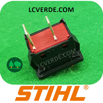 Interruttore Pulsante Soffiatore Tagliasiepe Stihl HS82 BG56 BG66 BG86 SH56 SH86 ricambio LCVERDE.com 42414308900 spare part
