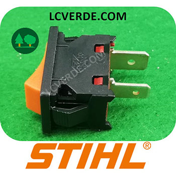 Interruttore Pulsante Soffiatore Tagliasiepe Stihl HS82 BG56 BG66 BG86 SH56 SH86 ricambi LCVERDE.com 42414308900 spare part