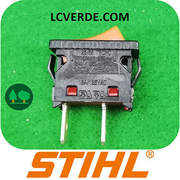 Interruttore Pulsante Soffiatore Tagliasiepe Stihl HS82 BG56 BG66 BG86 SH56 SH86 ricambio LCVERDE.com 42414308900