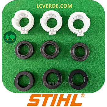 Kit Anello Anelli Tenuta Acqua Olio Paraolio Idropulitrice Stihl RE100 RE110 RE120 RE130 ricambio LCVERDE.com 49500071008