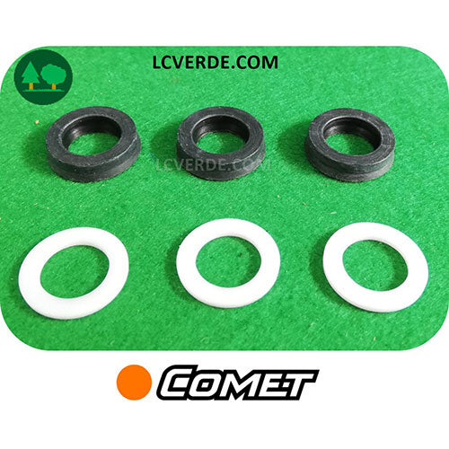 Kit Anello Tenuta Acqua Pistone Idropulitrice Comet Static 1900 ricambi LCVERDE.com 5026025600