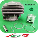 Kit Cilindro Pistone Fasce Elastiche Motore Decespugliatore Active 4.5 Ibea 45 ricambi LCVERDE.com 24474 spare parts