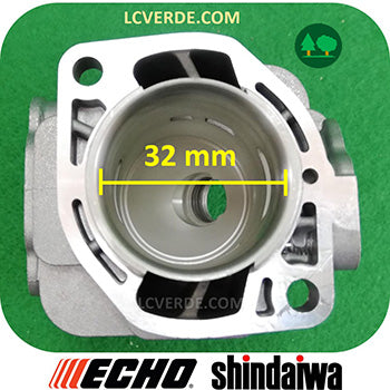 Kit Cilindro Pistone Segmenti Tagliasiepe Echo HC2810 HCR165 HCR185 HCS2810 HCS3210 Shindaiwa DH165 DH185 DH232 HT320 ricambi LCVERDE.com