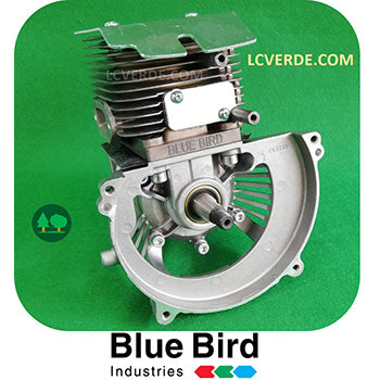 Kit Cilindro Pistone Fasce Segmenti Short Block Motore Decespugliatore Blue Bird N56E ricambi LCVERDE.com 887790
