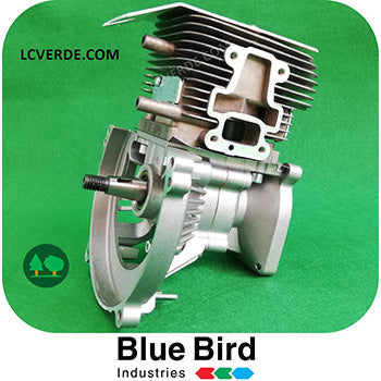 Kit Cilindro Pistone Fasce Segmenti Short Block Motore Decespugliatore Blue Bird N56E BC560 BCB560 ricambi LCVERDE.com 887790