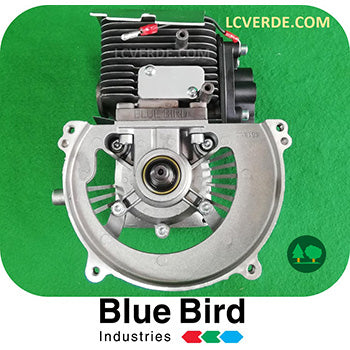 Kit Cilindro Pistone Fasce Segmenti Short Block Motore Decespugliatore Blue Bird N61E ST ricambio LCVERDE.com 887800