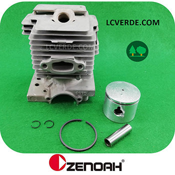 Kit Cilindro Pistone Fascia Segmento Motore Motosega Zenoah G310 G3100 G320 G3200 ricambi LCVERDE.com Originale