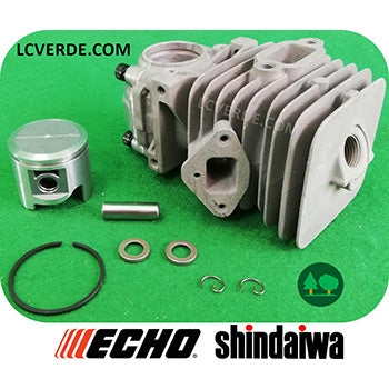 Kit Cilindro Pistone Motore Motosega Echo CS260 Shindaiwa 269T ricambio LCVERDE.com P021011230 P021002150