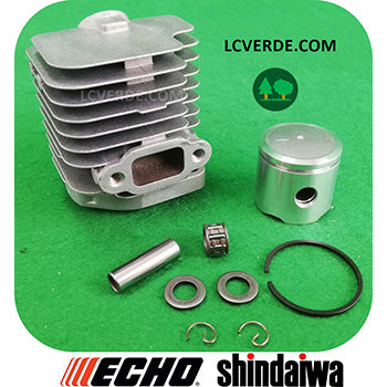 Kit Cilindro Pistone Fasce Elastiche Segmenti Tagliasiepe Echo HC2810 HCR165 HCR185 HCS2810 HCS3210 Shindaiwa DH165 DH185 DH232 HT320 ricambio LCVERDE.com