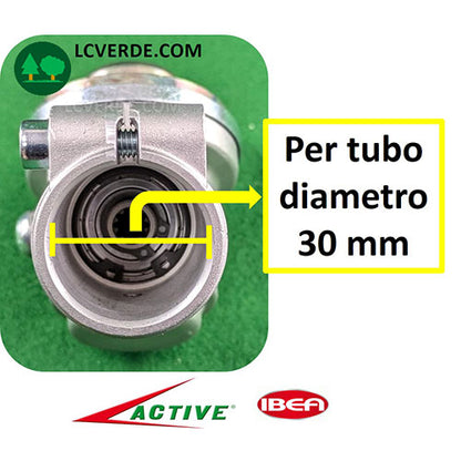Kit Coppia Conica Testina Decespugliatore Active 4.5 5.5 6.5 Ibea 45 55 65 ricambi LCVERDE.com