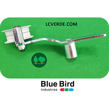 Kit Puleggia Piastra Tenditore Guida Cinghia Decespugliatore a Ruote Blue Bird Flo 5 6 7 ricambi LCVERDE.com 0709001-1