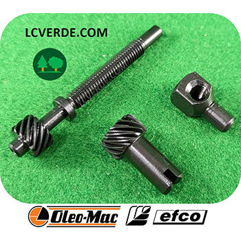 Kit Registrazione Tendicatena Motosega OleoMac 925 GS260 937 941 GS37 GS370 GS371 GS41 GS410 GS411 GS44 GS440 GS45 GS451 Efco 125 MT2600 137 141 MT3700 MT371 MT3710 MT4100 MT411 MT4110 MT440 MT4400 MT451 ricambi LCVERDE.com