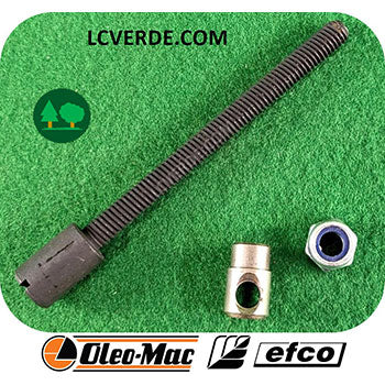 Kit Tendicatena Motosega OleoMac 261 271 272 281 284 481 482 ricambi usati LCVERDE.com 006000945 Registrazione Tensione Catena