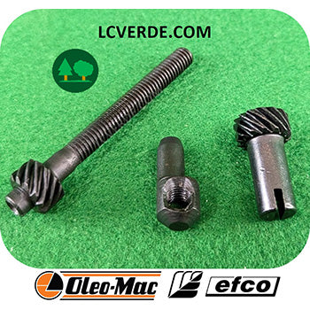 Kit Tendicatena Registrazione Catena Motosega OleoMac GSTH240 Efco MTTH2400 ricambi LCVERDE.com 50350185