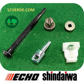Kit Tendicatena Registrazione Tensione Catena Motosega Echo CS260 CS2600 CS270 CS2700 CS280 Shindaiwa 269T 280T ricambio LCVERDE.com