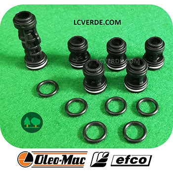 Kit Valvole Aspirazione Mandata Idropulitrice Oleo Mac PW155 Efco IP1550 ricambio LCVERDE.com CH50260257