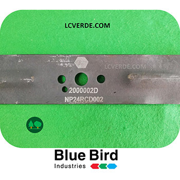 Lama Rasaerba Tagliaerba Taglio Sfalcio Erba Prato BlueBird 51TWS 51TWHC ricambio LCVERDE.com 2000002D