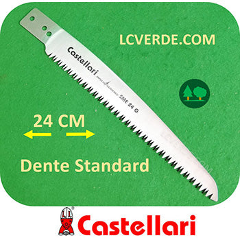 Lama Segaccio 24 cm Castellari 24G ricambi LCVERDE.com pota potatura bushcrafter outdoor forestale agricoltura giardinaggio forestale fai da te