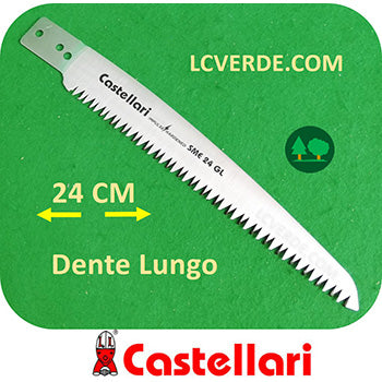 Lama Segaccio 24 cm Castellari 24GL ricambi LCVERDE.com pota potatura bushcrafter outdoor forestale agricoltura giardinaggio forestale fai da te