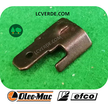 Lamierino Contatto Interruttore Motosega OleoMac Efco ricambio LCVERDE.com 50170062R