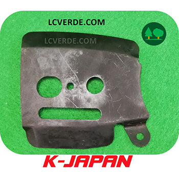 Lamierino Protezione Carter Coperchio Copri Catena Motosega K Japan KJCV3101 KJCV3100 ricambi LCVERDE.com 285532 Lamiera