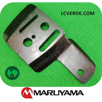 Lamierino Protezione Carter Motore Motosega Maruyama MCV3101 MCV3100 ricambi LCVERDE.com 285531 Lamiera spare part