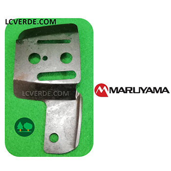 Lamierino Protezione Carter Motore Motosega Maruyama MCV3101 MCV3100 ricambi LCVERDE.com 285531 Lamiera
