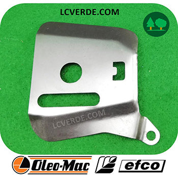 Lamierino Protezione Tendicatena Motosega OleoMac GST250 Efco MTT2500 ricambi LCVERDE.com 50290119R lamiera