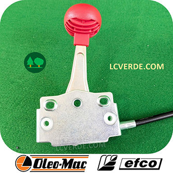 Leva  Cavo Cambio Trazione Rasaerba Tosaerba Tagliaerba Tagliaprato Tosaprato OleoMac LUX55HXF Efco MR55HXF ricambi LCVERDE.com 8203445AR