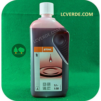 Lubrificazione Lubrificante Olio Miscela Stihl HP 1 litro accessori ricambi LCVERDE.com 07813198410