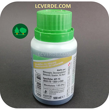 Lubrificazione Olio Miscela Motore 2 Tempi Strong K70 Plus 100 ml accessori ricambi LCVERDE.com motosega decespugliatore tagliasiepe soffiatore atomizzatore