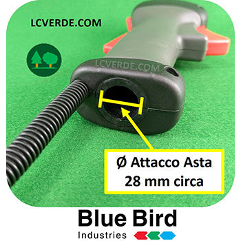 Manopola Impugnatura Acceleratore Completa Decespugliatore BlueBird ricambi LCVERDE.com 729770