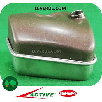 Marmitta Catalitica Silenziatore Motosega Active 39.39 40.40 Ibea 3900 4000 ricambio LCVERDE.com 36492 spare part