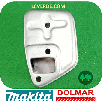 Marmitta Motosega Makita EA3100 EA3110 Dolmar PS310 PS311 ricambio LCVERDE.com 276332