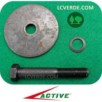 Perno Vite Rondella Mozzo PortaLama Supporto Lama Rasaerba Tagliaerba Tosaerba Tosaerba Active ricambio LCVERDE.com P1010050
