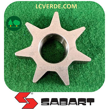 Pignone 7 denti passo 404 Elettrosega Sabart Comer ricambi LCVERDE.com R414030