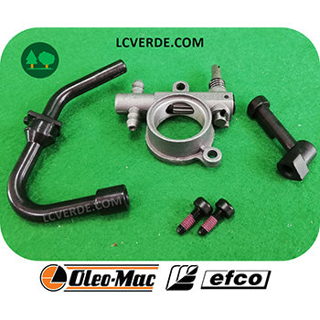 Pompa Olio Lubrificazione Catena Motosega OleoMac GSTH240 Efco MTTH2400 ricambio LCVERDE.com 50350180
