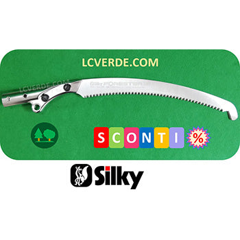 Potatore Manuale Segaccio Seghetto Asta Telescopica Fissa Potatura Alberi Outdoor Bushcrafter Camping Silky Forester 4500 LCVERDE.com KSI027345