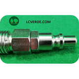 Raccordo Innesto Italia Maschio con Molla Tubo Aria Compressa 6x8 mm Compressore ricambio LCVERDE.com raccorderia